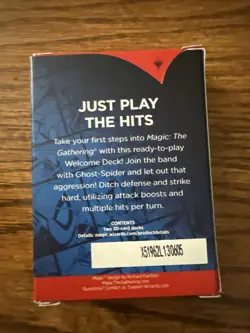 Magic The Gathering X Spiderman Marvel Welcome Deck with booster - Image 3