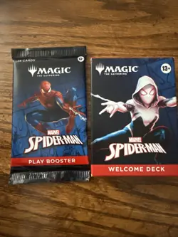 Magic The Gathering X Spiderman Marvel Welcome Deck with booster - Image 4