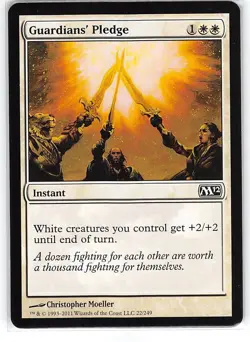 Guardians' Pledge *Common* Magic MtG x1 M12 SP - Image 1