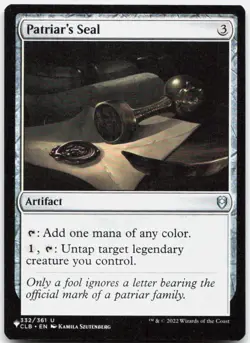 Patriar's Seal *Regular* LIST 332/361 NM - Image 1