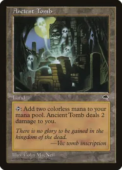Ancient Tomb [TMP - 315] - MP [Normal] TCG MTG - Image 1