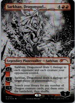 Sarkhan, Dragonsoul (Borderless) Secret Lair Drop Series NM Foil - Image 1