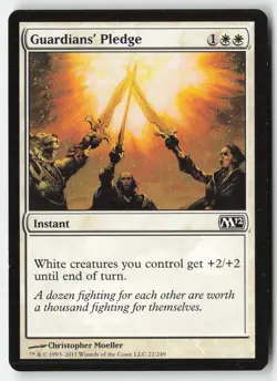 MTG - Guardians' Pledge #22 - Regular - M12 Magic 2012 - Image 1
