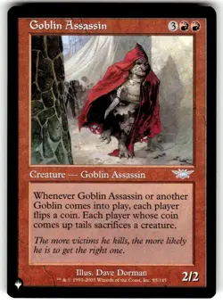 Goblin Assassin Legions Regular The Last Reprint MTG NM - Image 1