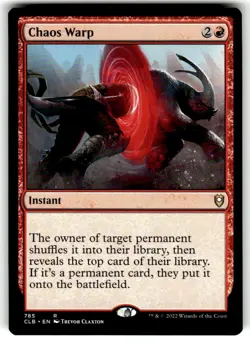 Chaos Warp Commander Legends: Battle for Baldur's Gate Regular MTG - Image 1