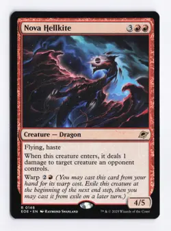 Nova Hellkite 0148 (R) MTG Edge of Eternities (EOE) - Image 1
