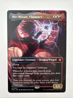 Niv-Mizzet, Visionary (Borderless) Foundations Regular - Image 1