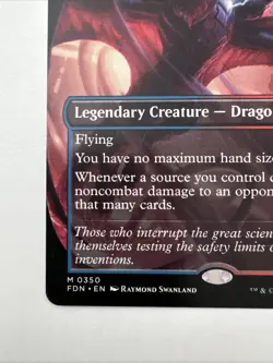 Niv-Mizzet, Visionary (Borderless) Foundations Regular - Image 5