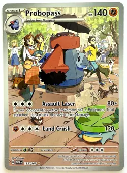 2024 Pokemon SV Twilight Masquerade TWM EN Probopass #182/167 - Image 1