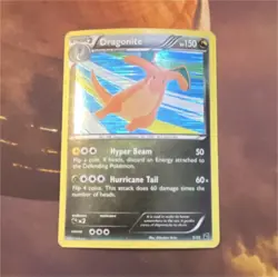 Pokemon TCG Dragonite Dragon Vault Holo Rare Card 5/20 150HP Stage 2 Hyper Beam - Image 1