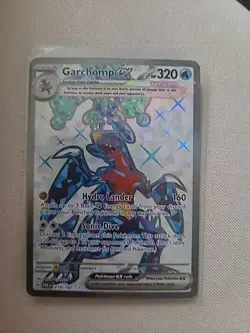 Pokemon Garchomp EX Holo Ultra Rare TCG Card Paradox Rift 219/182 - Image 2