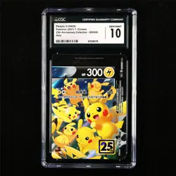 CGC 10 GEM MINT 2021 Pokemon CHN Pikachu V-UNION 026/028 RRR - Image 1