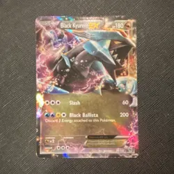 Pokemon Black Kyurem EX 95/135 Plasma Storm Ultra Rare Holo Card TCG - Image 1