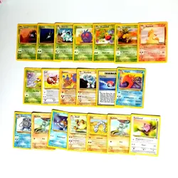 20x Pokemon Karten WOTC Sammlung gemischt div. Set TCG non Holo /T43 - Image 2