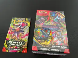 New Sealed Pokemon Phantasmal Flames Booster Bundle +1 perfect order pack - Image 1