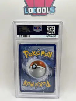2015 POKEMON XY DOUBLE CRISIS #15 FULL ART/TEAM MAGMA'S GROUDON EX PSA 1 - Image 2