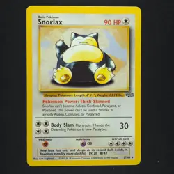 Snorlax 27/64 - Jungle - Pokemon Card - Image 3