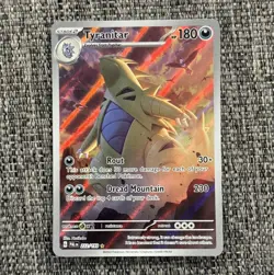 Tyranitar 222/193 Illustration Rare Pokemon Paldea Evolved ENG NM - Image 1