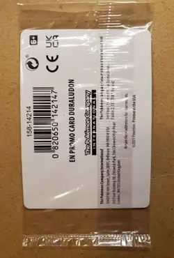 Pokemon TCG Holo Duraludon Gamestop Stamped Promo SWSH028 Sealed - Image 2