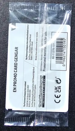 Gengar 050/088 GameStop Promo Stamped Sealed - Pokemon Perfect Order -English - Image 2