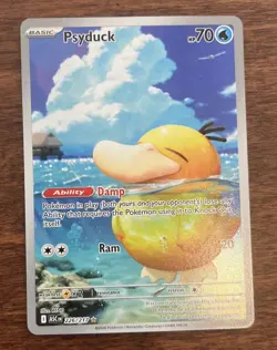 Pokemon TCG Psyduck 226/217 Illustration Rare Near Mint Ascended Heroes English - Image 1