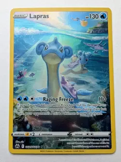 Pokemon: Lapras GG05/GG70 Crown Zenith: Galarian Gallery Holo -NM- - Image 1