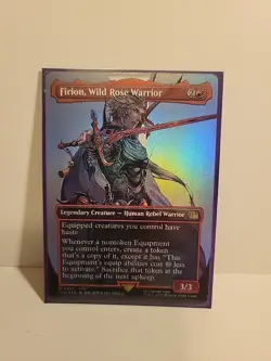 Firion, Wild Rose Warrior (Borderless) Final Fantasy Foil - Image 1