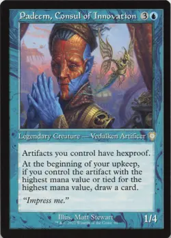 Padeem, Consul of Innovation (Retro Frame) R Commander: The Brothers' War 91 - M - Image 1