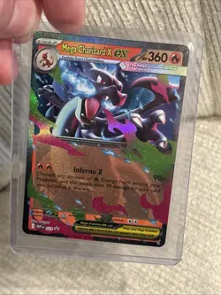 Mega Charizard X ex MEP 029 Mega Evolution Black Star Promo Holo Pokemon TCG NM - Image 1