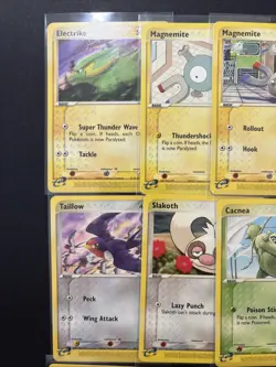 Lot of (12) E-Reader Pokemon Cards Sandstorm EX Ruby Sapphire Commons LP to NM - Image 2