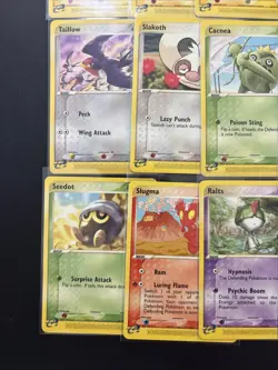 Lot of (12) E-Reader Pokemon Cards Sandstorm EX Ruby Sapphire Commons LP to NM - Image 4