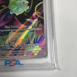 Pokemon TCG Bulbasaur 133/132 ME01 Mega Evolution Illustration Rare PSA 10 - Image 4