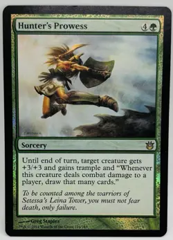 MTG Hunter's Prowess Born of the Gods Foil - Image 1