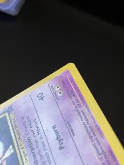 Pokemon Mewtwo Kids WB Movie Promo 3 Basic 70 HP Regular English - Image 3