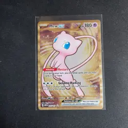 Mew ex (Metal Card) 205/165 SV: Scarlet & Violet 151 NM Pokemon 2023 L68 - Image 1