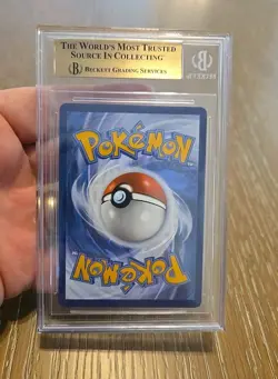 2025 Pokemon TCG Mega Lucario EX Holo #160/132 Ultra Rare BGS Gem Mint - Image 3