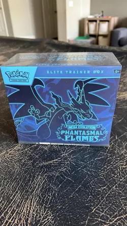 Pokemon Mega Evolution Phantasmal Flames Elite Trainer Box ETB - Image 1