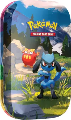 Pokemon TCG: Mega Evolution—Ascended Heroes Mini Tin: Riolu & Darumaka - Image 1