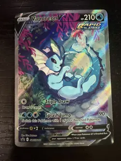 Vaporeon V SWSH181 SWSH: Sword & Shield Promo NEAR MINT - Image 1