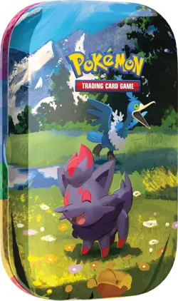 Pokemon TCG: Mega Evolution—Ascended Heroes Mini Tin: Zorua & Cramorant - Image 1