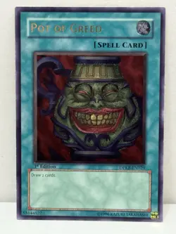 Pot of Greed (UTR) DPKB-EN029 Duelist Pack: Kaiba-1st Edition Ultimate #3 - Image 1