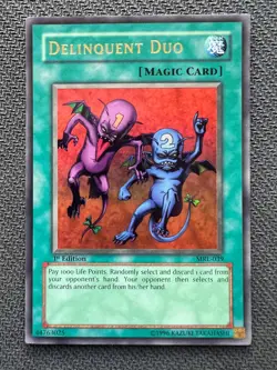 Yugioh Delinquent Duo 1st Edition Ultra Rare MRL-039 NM - Image 1