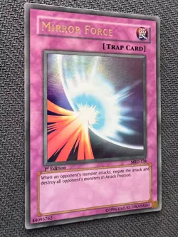 Yugioh Mirror Force 1st Edition Ultra Rare MRD-138 NM - Image 2