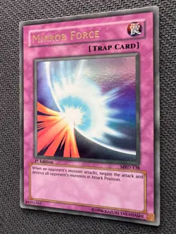 Yugioh Mirror Force 1st Edition Ultra Rare MRD-138 NM - Image 3