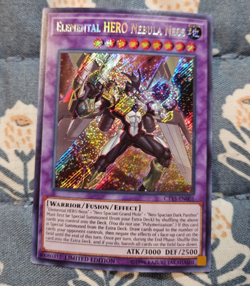 Elemental Hero Nebula Neos CT15-EN001 Secret Rare Limited Edition - Yugioh - Image 1