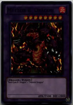 Meteor B. Dragon Super Rare 2012 Premium Collection Tin PRC1-EN004 LP - Image 1