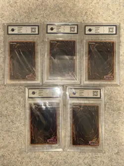 TCG Exodia Set (Exodia, Left Arm, Left Leg, Right Arm, Right Leg YGLD Ultra Rare - Image 3
