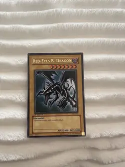 Konami Yu-Gi-Oh! Red-Eyes B. Dragon SDJ-001 1st Edition 2400 ATK 2000 DEF - Image 4