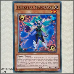 Trickstar Mandrake - FLOD-EN007 - Common Unlimited Yugioh - Image 1