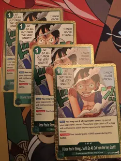 One Piece I Know You’re Strong… OP13-040 R (Playset of 4) OP-13 English - Image 1